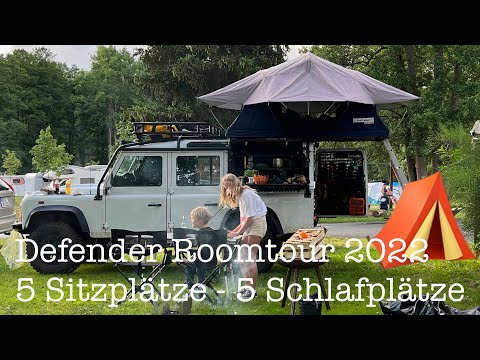 Defender 110 SW Roomtour 2022 - 5 Sitzplätze - 5 Schlafplätze