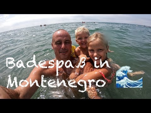 Montenegro / Ulcinj / Miami Beach - Badespaß am Sandstrand